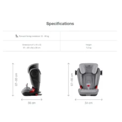 Britax Römer Kidfix² Car Seat -CYBEX || Joie || Done by Deer Sales Store britax romer kidfix car seat 9
