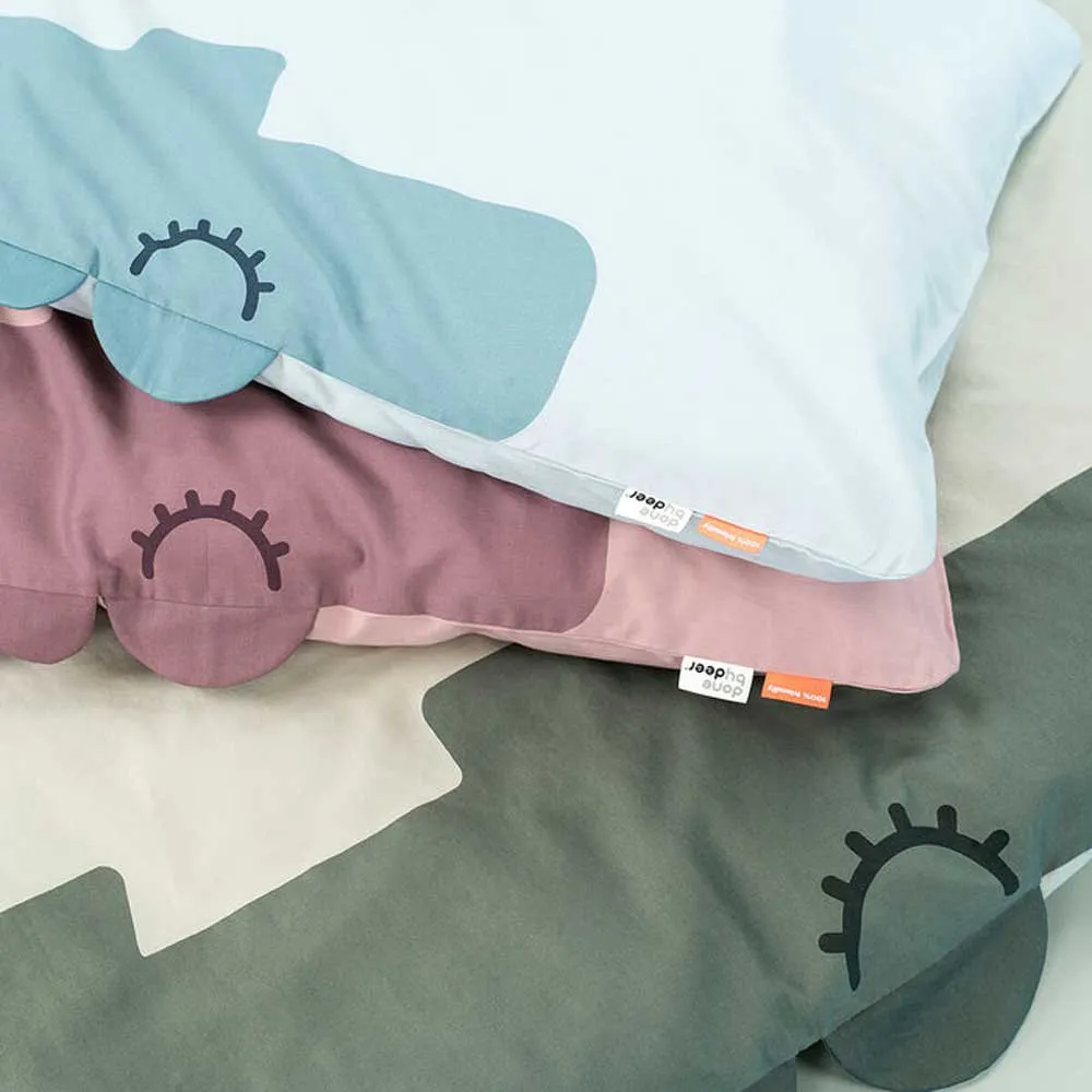 Done By Deer Baby Int/Dk Bed Sheets Sleepy Croco 6 Done By Deer Baby Int/Dk Bed Sheets Sleepy Croco - Image 4