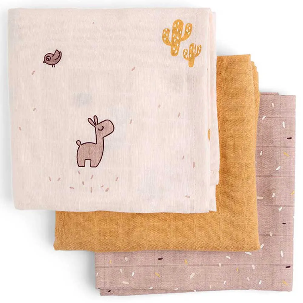 Done By Deer Burp Cloth 3 Pack Gots Lalee 3 Done By Deer Burp Cloth 3 Pack Gots Lalee