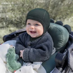 Done By Deer Pram Pillow Croco 7 Done By Deer Pram Pillow Croco -CYBEX || Joie || Done by Deer Sales Store done by deer pram pillow croco 2