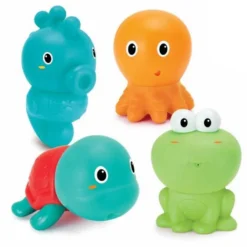 Infantino Bath Toys Pack 4 Pieces