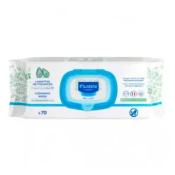 Mustela 120842 3x70u Diaper Change Wipes
