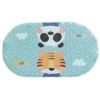 Panda& Tiger Bath Mat