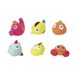 Red 6 Beach Bath Toys